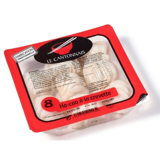 Raviolis Ha-cao vapeur à la crevette LE CANTONNAIS