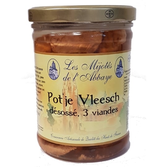 Pot'je Vleesch Désossé 3 viandes LES MIJOTES DE L'ABBAYE