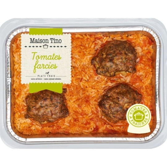 Plats cuisinés tomates farcies MAISON TINO