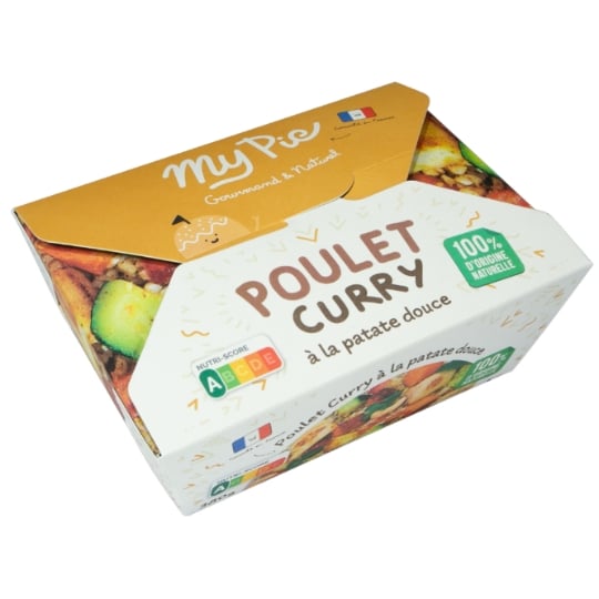 Plat cuisiné Poulet Curry Patate Douce MY PIE