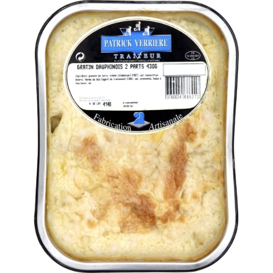 Plat cuisiné Gratin Dauphinois PATRICK VERRIERE