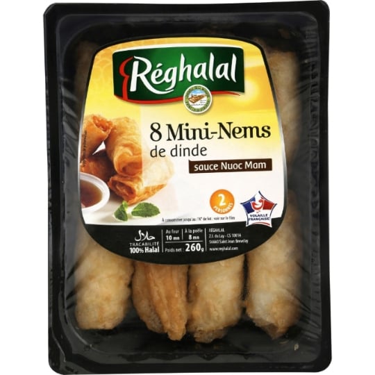Mini-nems halal de dinde REGHALAL