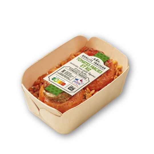 Plat cuisiné tomates farcies STALAVEN