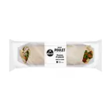 Wrap poulet, épinards, curry CARREFOUR