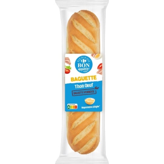 Sandwich thon œuf CARREFOUR BON APPETIT !