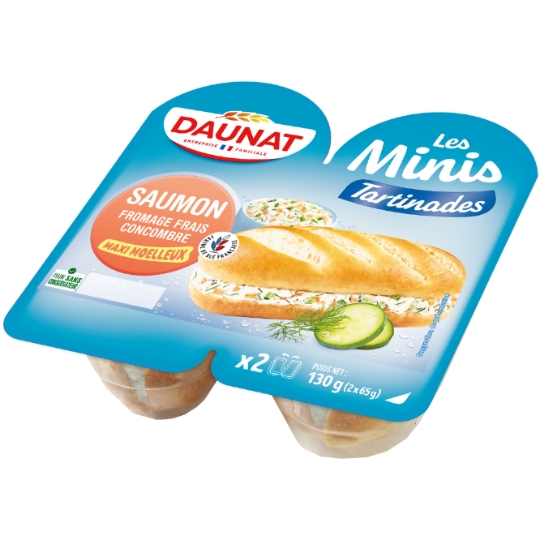 Sandwich saumon fromage frais DAUNAT