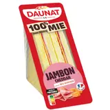 Sandwich Club Jambon Cheddar Sauce Big Burger DAUNAT