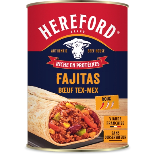 Fajitas Bœuf Tex-Mex HEREFORD