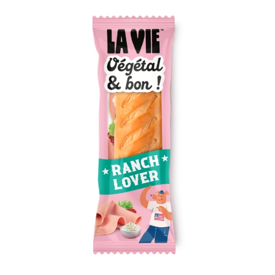 Sandwich Végétal Baguette Ranch Lover LA VIE