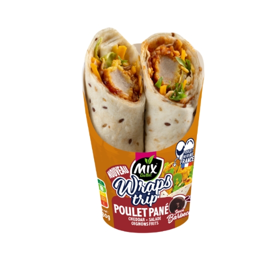 Wrap Trip Poulet Pané MIX BUFFET