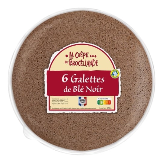 Galettes de blé noir  CREPE DE BROCELIANDE