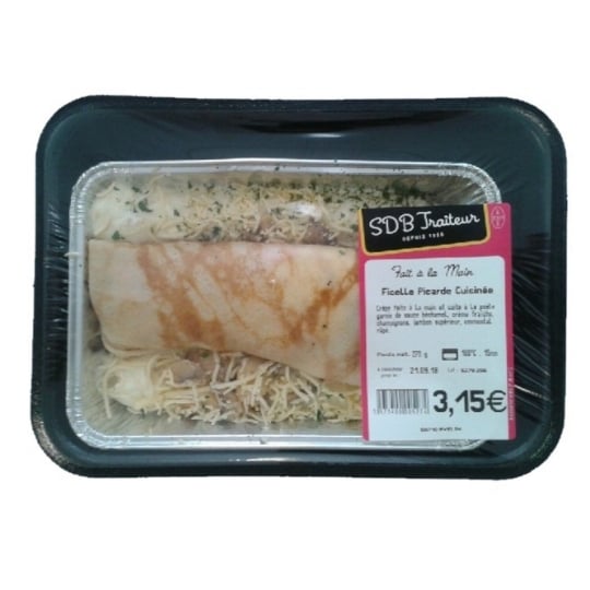 Ficelle  picarde cuisinée SDB TRAITEUR