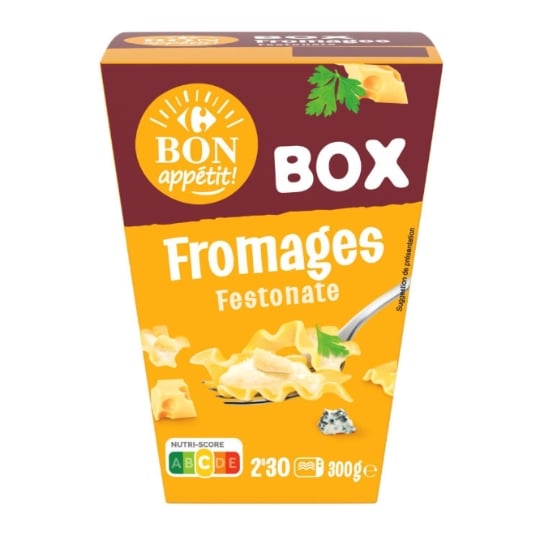 Plat cuisiné Festonate fromages CARREFOUR BON APPETIT !