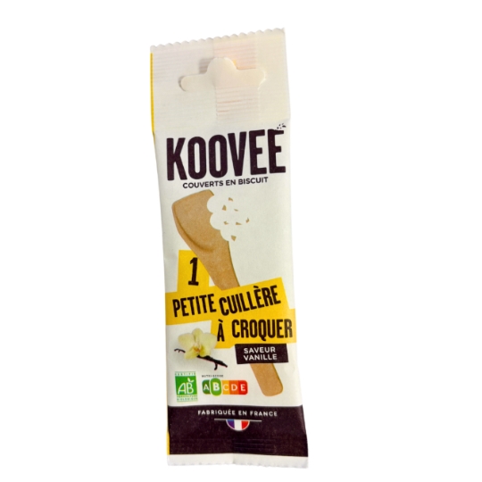 Cuillère à Croquer Saveur Vanille Bio KOOVEE