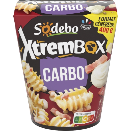 Box Radiatori à la carbonara SODEBO