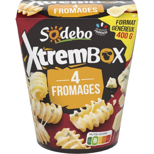 Box Radiatori 4 fromages SODEBO
