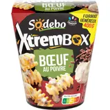 Box Radiatori bœuf sauce poivre SODEBO