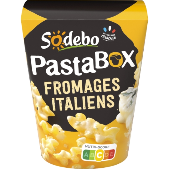 Box Fusilli aux fromages italiens SODEBO