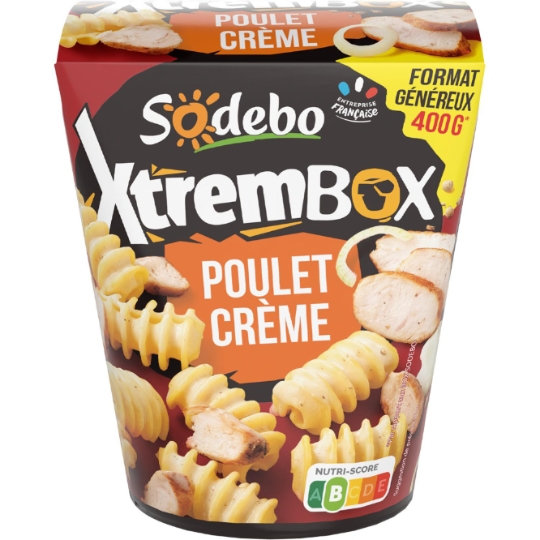 Box Radiatori Poulet Crème SODEBO