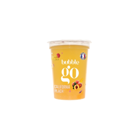 Boisson Bubble Tea Goût California Peach BUBBLE GO