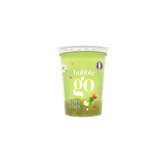 Boisson Bubble Tea Goût Green Lover BUBBLE GO