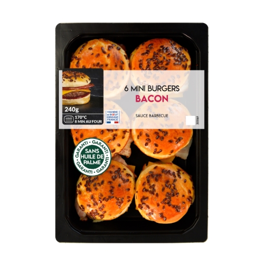Mini Burgers Bacon MIX BUFFET
