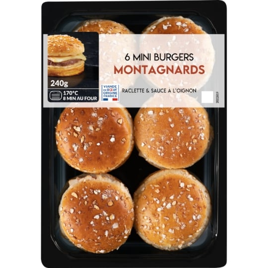 Mini Burgers Montagnards MIX BUFFET