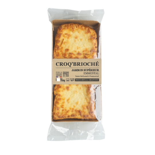 Croque Brioché Jambon Supérieur Emmental MIX BUFFET