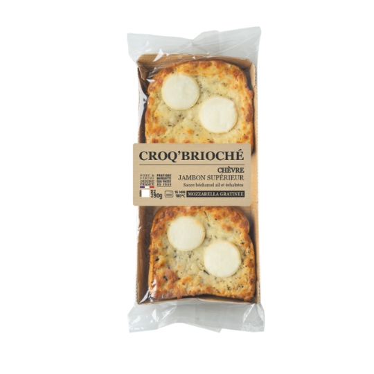 Croque Brioché Chèvre Jambon MIX BUFFET