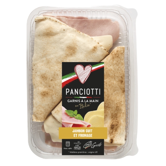 Galettes Panciotti jambon cuit et fromage CORTE DEL GUSTO