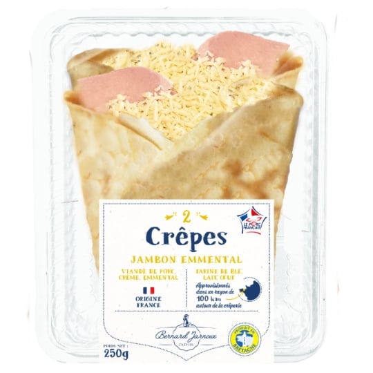 Crêpes jambon fromage CREPERIE JARNOUX