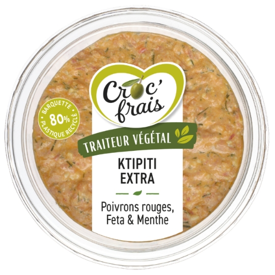 Ktipiti Extra Poivrons Rouges Feta & Menthe CROC'FRAIS