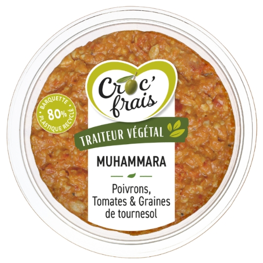 Muhammara Poivrons Tomates & Graines de Tournesol CROC'FRAIS