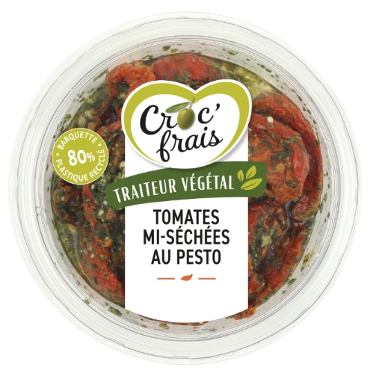 Tomates Mi-Séchées Mozzarella & Pesto CROC'FRAIS