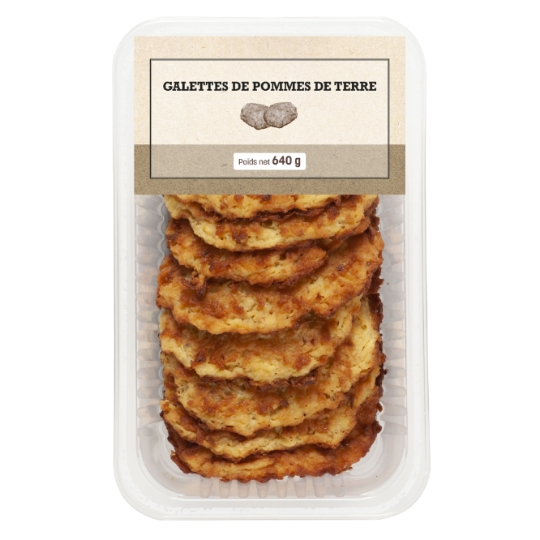 Galettes de pommes de terre JECA