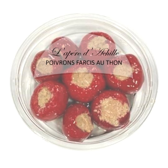 Petits Poivrons Farçies au Thon L'APERO D'ACHILLE