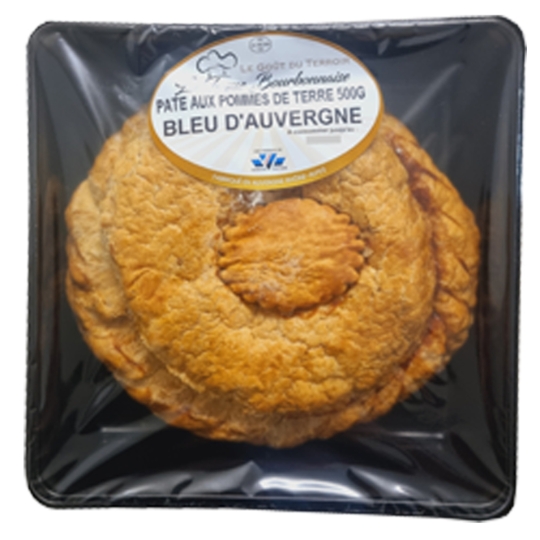 Pâté pomme de terre bleu d'Auvergne LA TOQUE BOURBONNAISE