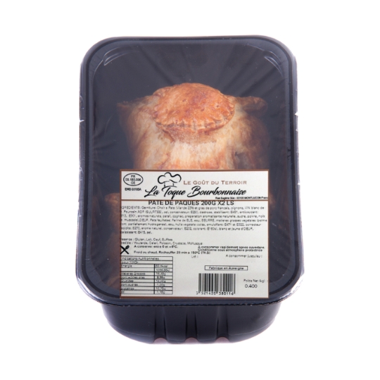 Pâté de Pâques LA TOQUE BOURBONNAISE