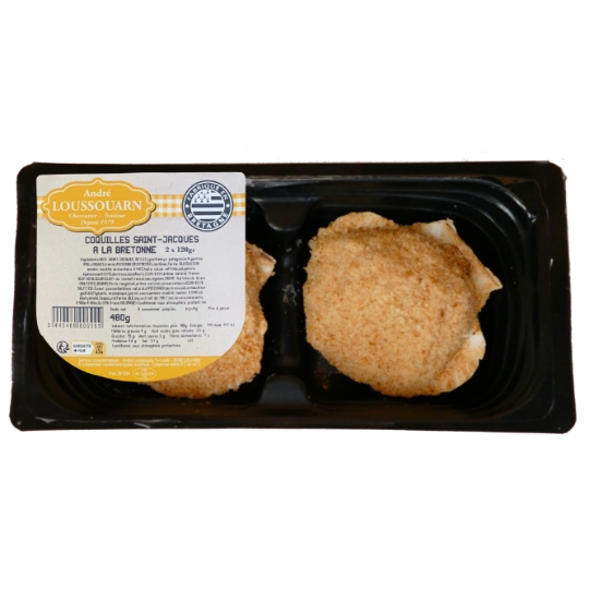 Coquilles Saint-Jacques à la Bretonne LOUSSOUARN