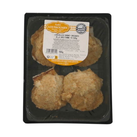 Coquilles Saint Jacques à la Bretonne LOUSSOUARN