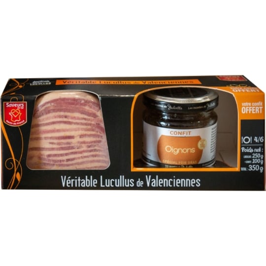 Viande préparée Véritables Lucullus avec un confit oignon LUCULLUS