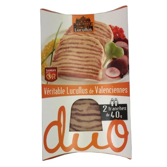 Viande préparée: Véritable duo Lucullus de Valenciennes LUCULLUS