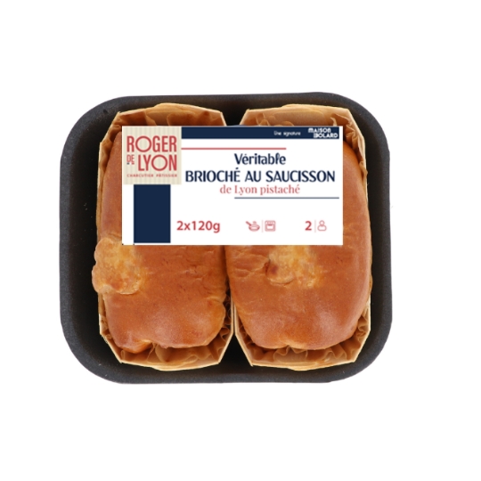 Brioche au Saucisson Pistaché MAISON BOLARD