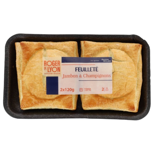 Feuilleté Jambon Champigon MAISON BOLARD