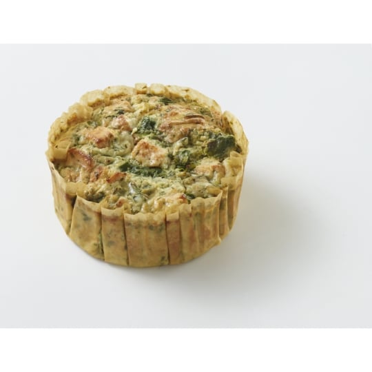 Coeur de quiche saumon épinard MAISON SAPRESTI