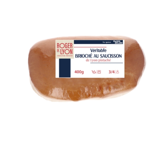Saucisson Brioche Pistache MICHEL BOLARD