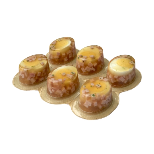 Aspic Oeuf Jambon Cube NEUTRE