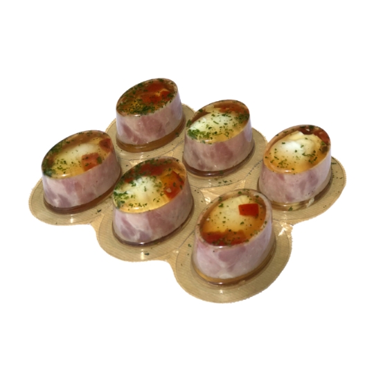 Aspic Oeuf Poche Jambon NEUTRE