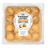 Briochettes coeur fondant brie chévre et miel  PASO TRAITEUR