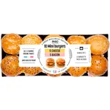 Assortiment 10 mini burgers cheese et bacon PASO TRAITEUR